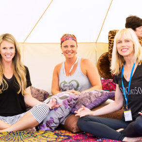 The Mediation Tent.