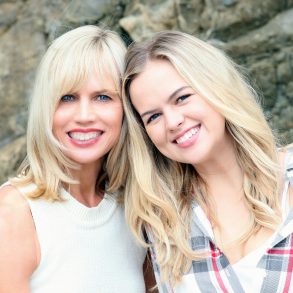 My daugther and I in Malibu!